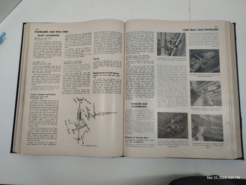 1955 Chilton's Auto Mobile Repair Manual Hardcover Automotive Book various makes - Picture 18 of 23