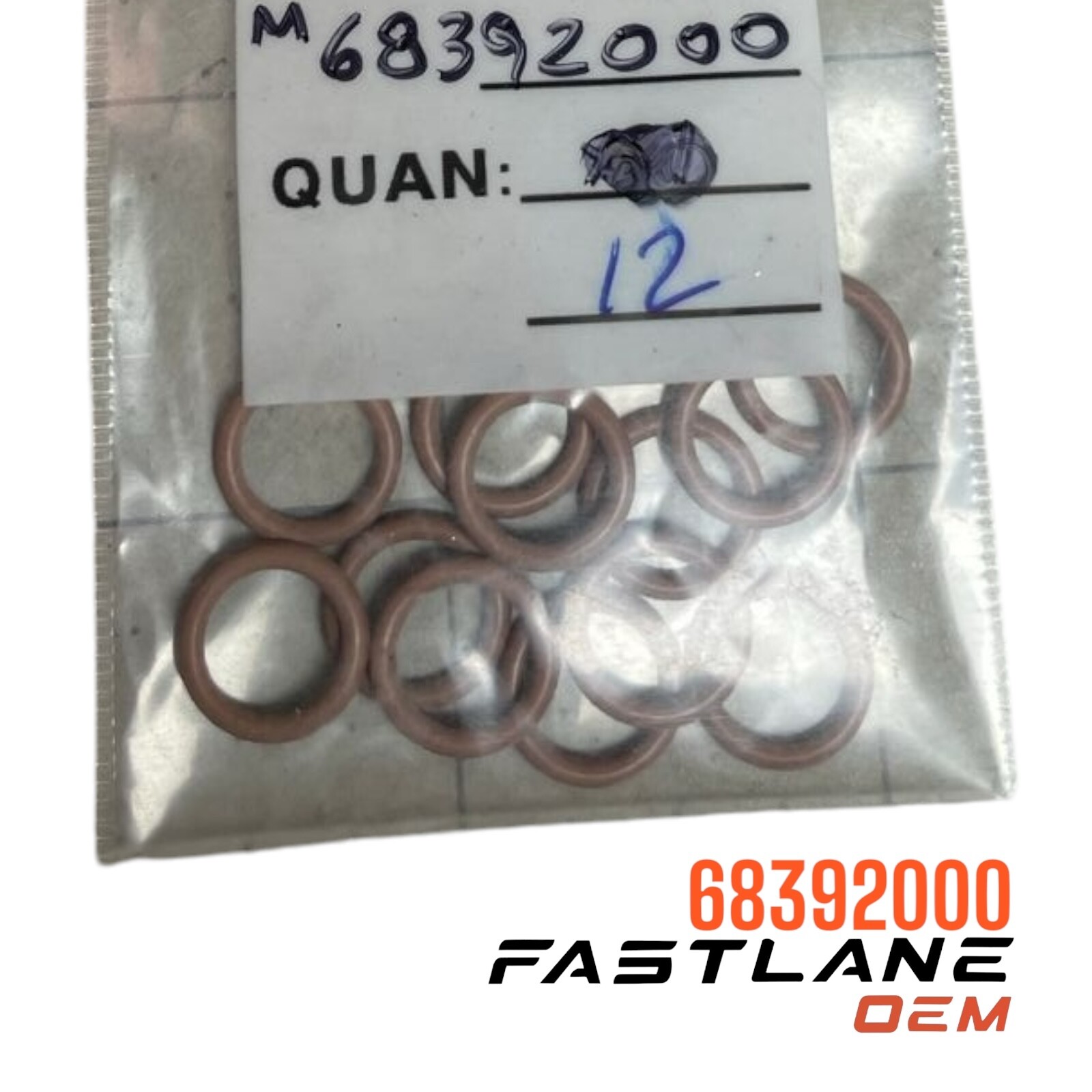 2002-2008 FERRARI GENUINE O-RING SEAL 12 PCS PACK NEW OEM 68392000