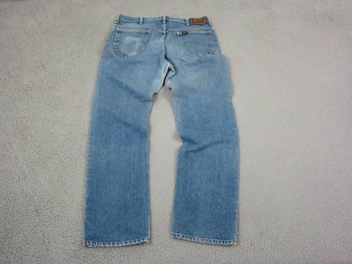 LEE デニム MADE IN U.S.A 1970s Vintage 1970s LEE Bootcut WORK JEANS 32 x 28 - Indigo Blue
