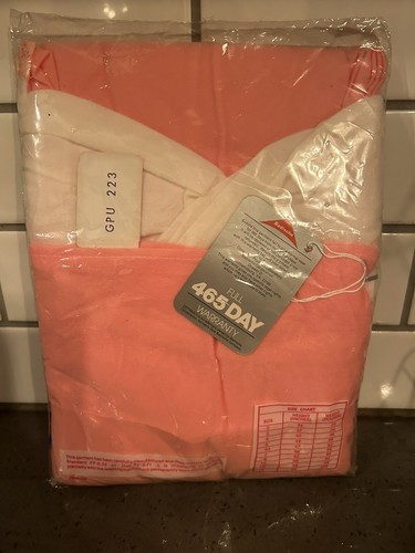 New NOS Girls Pajamas Pink Vintage Long Sleeve Top Pants Set Wundies Sz 10 USA - Picture 3 of 3