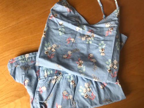 Damen Shorty Schlafanzug 44/46 Baumwolle - Bild 2 von 4