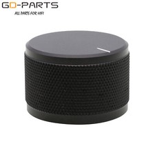38 25mm Solid Aluminum Set Point Knob For Hifi Audio AMP CD Volume 6mm Hole 1PC