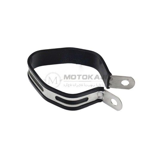 Motorcycle Exhaust Muffler Silencer Hexagon Hanger Hanging Clamp Strap Bracket
