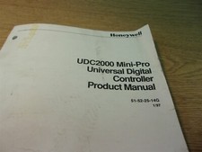 Honeywell USD2000 Mini-Pro Controller Product Manual 51-52-25-14G