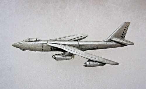 Boeing B-47 Stratojet - Strategic Bomber - Pewter Hat, Tie Tack Pin - Picture 2 of 4