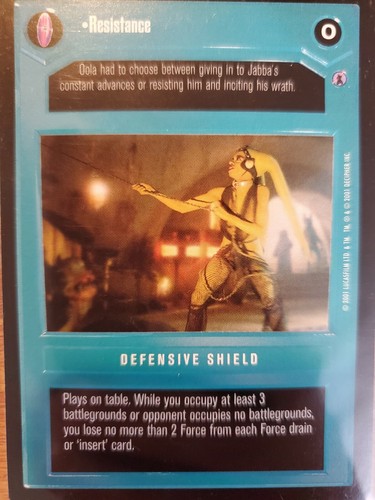 Star Wars CCG Reflections III 3 - SINGOLI livello superiore seleziona la tua carta SWCCG - Foto 86 di 121