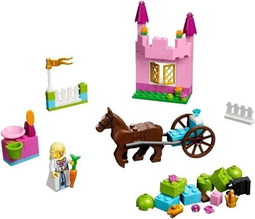 Lego Mi PRIMERA PRINCESA Set 10656 CASTILLO ROSA Caballo MiniFigura Jóvenes Constructores Nuevo - Imagen 2 de 8
