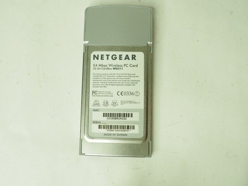 NETGEAR Wireless-G PC Card 32-bit CardBus WG511 Neatgear - Picture 2 of 4