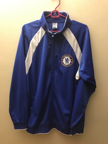 2014/15 Chelsea FC Trainer Sports Jacket Lightweight Zipper Men’s XL Used
