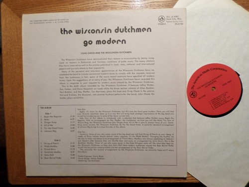 AMERICAN/CUCA LP RECORD KS 2158/WISCONSIN DUTCHMEN/ GO MODERN/ EX/ SIGNED - Bild 2 von 2