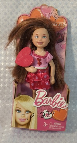 Mattel 2012 Target Exclusive KELLY Valentine Chelsea Barbie Doll #Y1177 NRFP