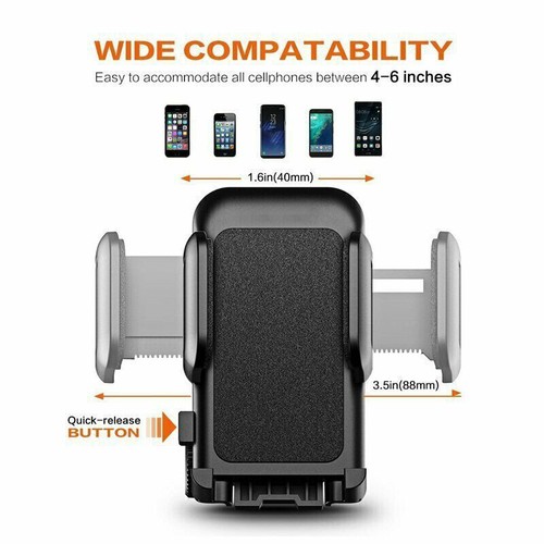 Dashboard Car Phone Mount Windshield Car Phone Holder For Universal Cell phone - Picture 7 of 12
