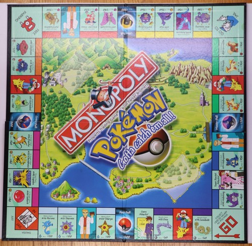 Pokemon Monopoly Collector's Edition Parker Brothers 1998 - Picture 4 of 8
