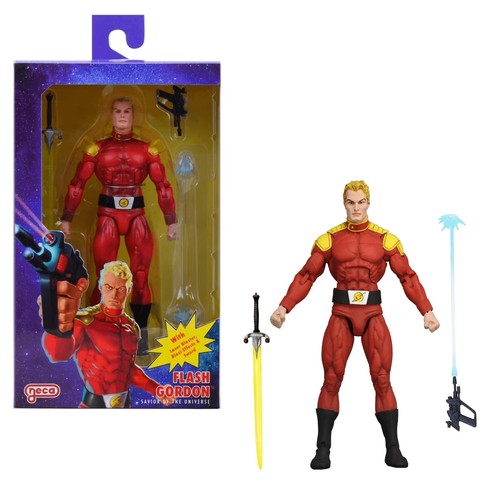 Flash Gordon The Original Superheroes Defenders of the Earth NECA Blue S1 - Picture 2 of 20