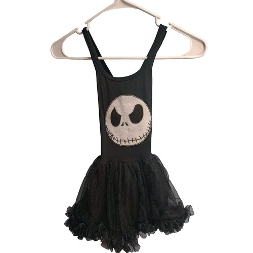 Nightmare Before Christmas Jack Skellington Tutu Dress Girls Size Small