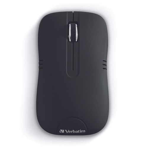 VERBATIM 99765 Commuter Series Wireless Notebook Optical Mouse (Matte Black) - Picture 2 of 5