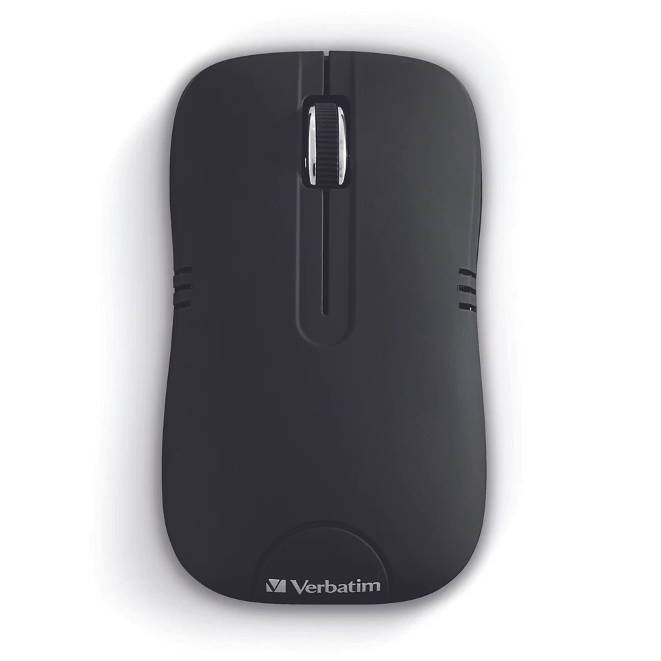 VERBATIM 99765 Commuter Series Wireless Notebook Optical Mouse (Matte Black) - Image 2 of 4