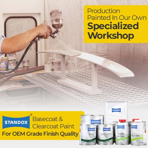 Fyralip Y22 Painted Black (Custom OK) Trunk Lip Spoiler For Proton Gen-2 05-13 - Bild 9 von 10