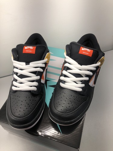 Size 10 - Nike SB Dunk Low Tie-Dye Raygun - Black 2019 - Picture 9 of 10