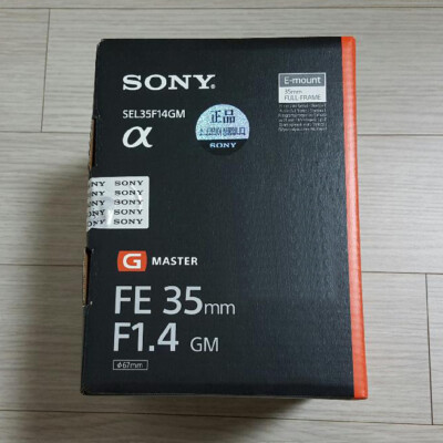 Sony FE 35mm F1.4 GM Camera Lens SEL35F14GM Genuine Sony FE 35mm F1.4 GM Camera Lens SEL35F14GM Genuine