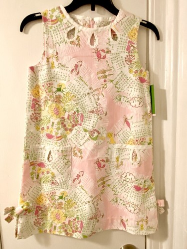 NWT Lilly Pulitzer Originals Calendar Girl Shift Size 7 - Picture 1 of 7