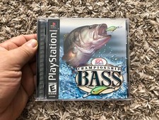 Championship Bass (PlayStation 1, 2000) CIB COMPLETE W/ Reg Card Tested