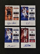 2018 Rookie AUTO Card Lot (4) Panini Contenders Draft Picks College Ticket