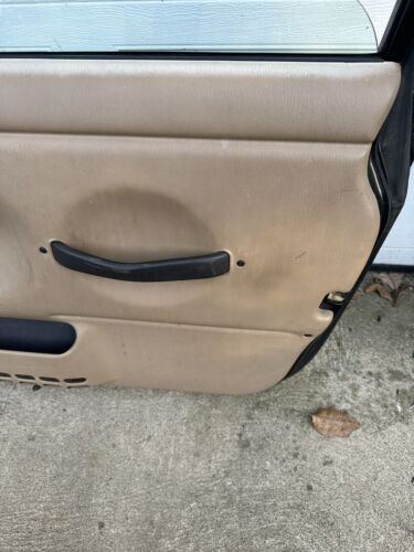 97-06 Jeep Wrangler TJ DOOR FULL HARD DOORS BLACK SET LEFT RIGHT w/ PANELS - Picture 17 of 23