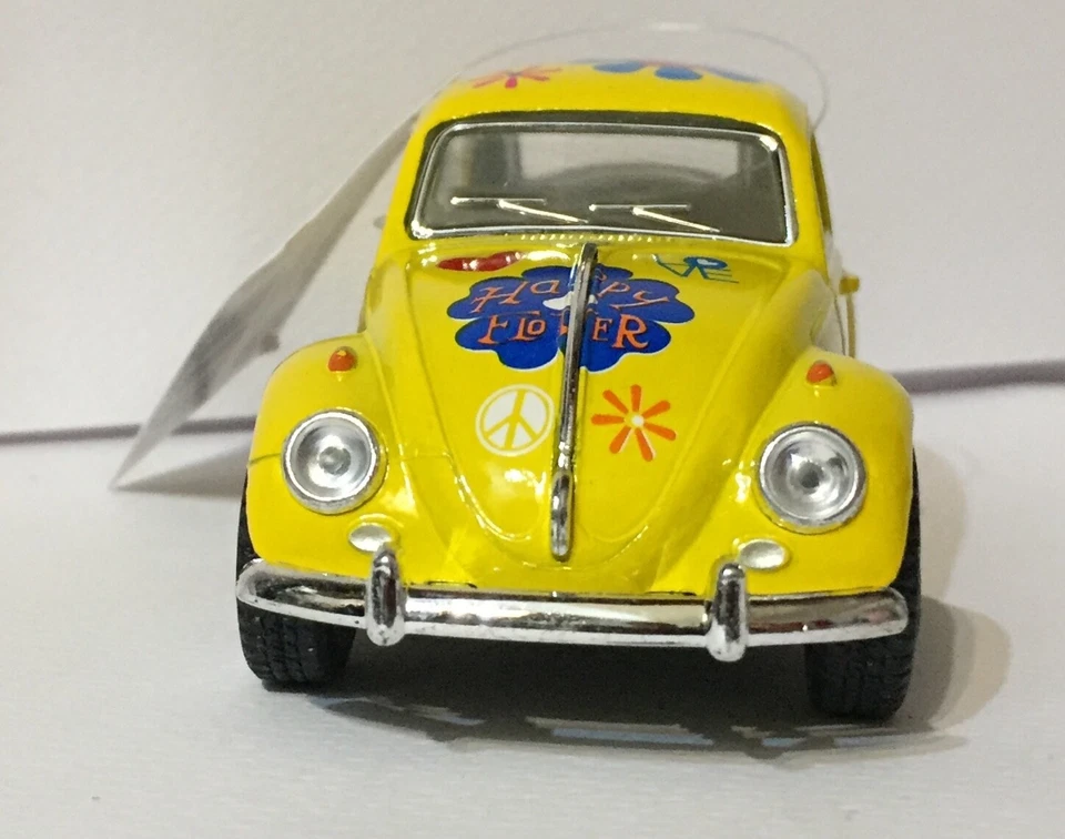 Beetle Classic 1967 Volkswagen Maggiolino Sportelli Apribili Gia Kinsmart No Box - Immagine 4 di 4