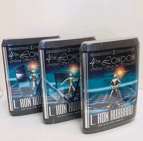 L Ron Hubbard Lectures 4th London ACC Scientology Volume 1 2 3