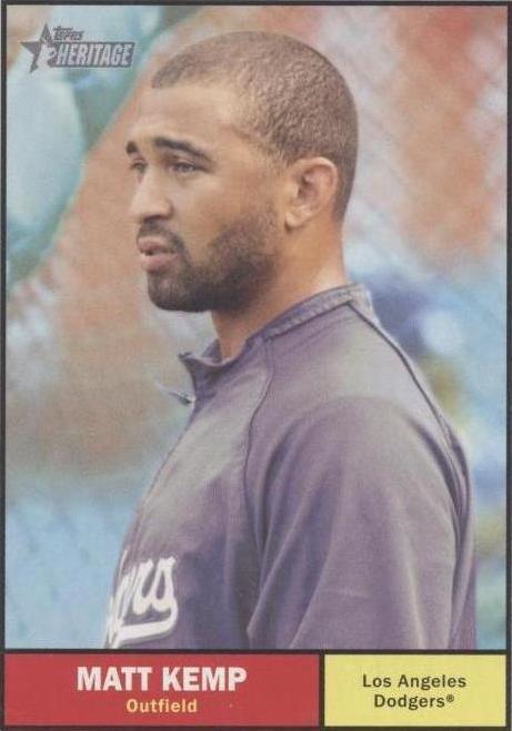 2010 Topps Heritage - Matt Kemp #23 - 1 of 1