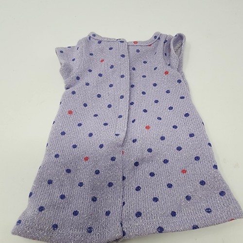 American Girl Truly Me Pause Top Kleid Kleidung lila Tupfen für Puppe - Bild 3 von 6