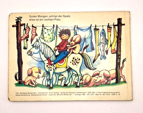 Träumepeter W. Buschmann E. Gürtzig Kinderbuch 1983 Bilderbuch Buch ( 720 ) - Bild 2 von 8