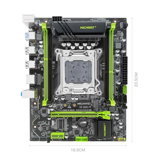 Placa madre X79 serie LGA 2011 ECC DDR3 RAM NVME SATA M.2 SSD USB 3.0 placa base - Imagen 23 de 34