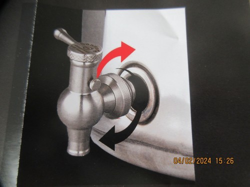 Fass-Kanne - Wein Öl-  Edelstahl Behälter B-Ware- SANSONE - Bild 66 von 76