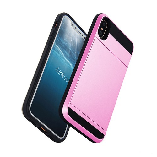 Funda rígida híbrida a prueba de golpes para iPhone X XR XS Max - Imagen 39 de 40