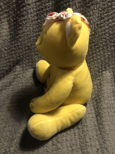 Offizielles 90er BBC Kinder in Not Pudseybär Plüschtier roter Fleck Bandana - Bild 2 von 7