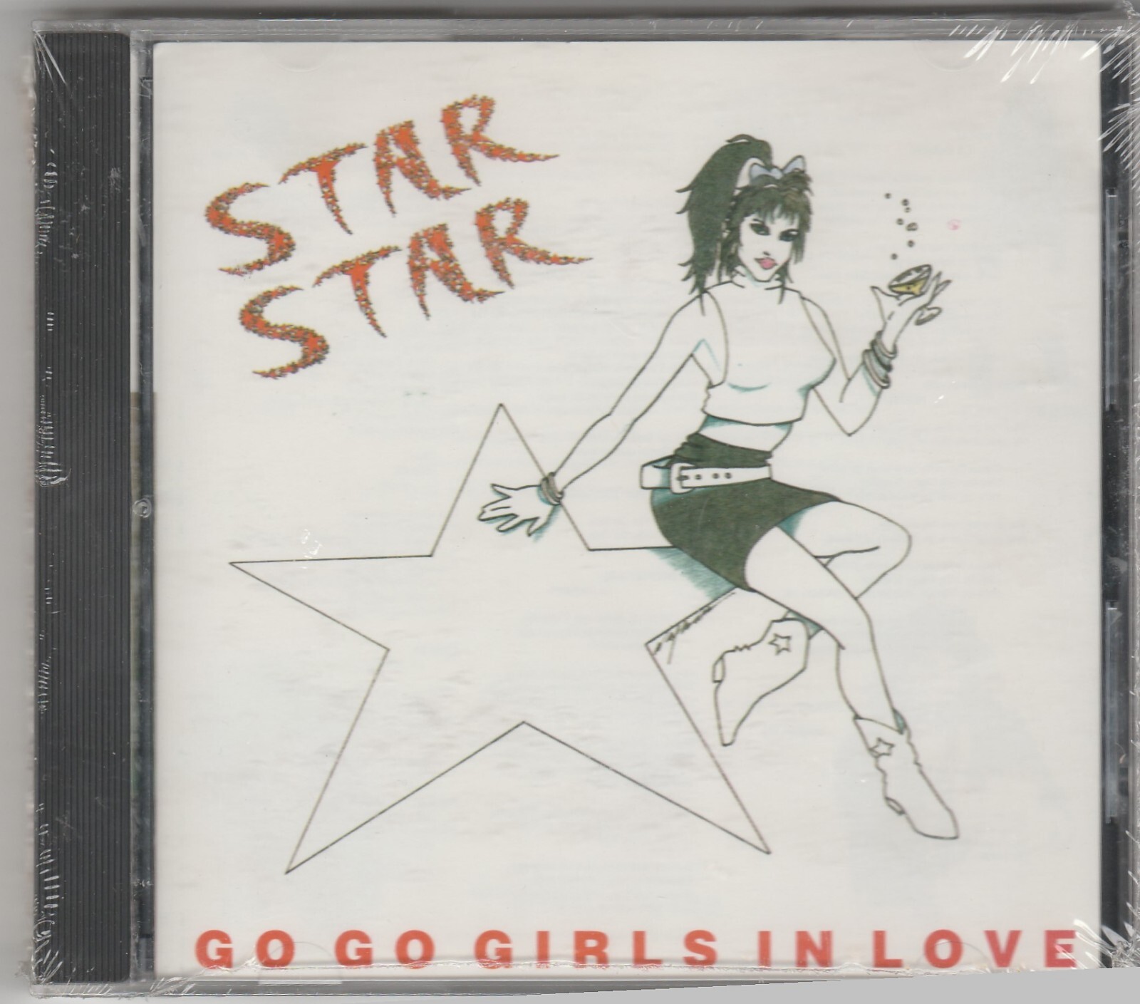 Star Star – Go Go Girls In Love CD 1988 DRAGSTER RECORDS INCREDIBLY RARE SEALED