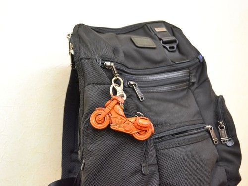 Bolso deportivo de cuero 3D Chopper Bike encanto/mascota *VANCA* hecho en Japón #26047 - Imagen 6 de 12
