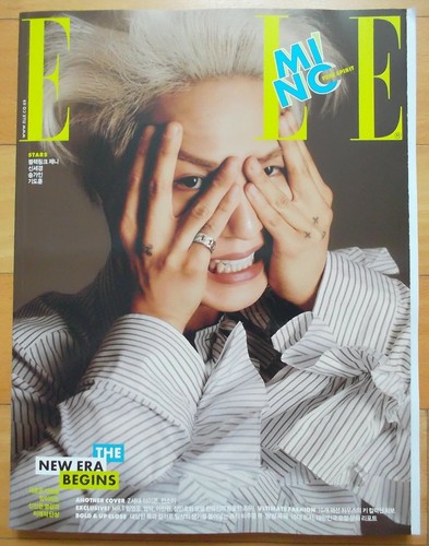 WINNER MINO / Steckling 12p + Cover -- Zeitschriftenausschnitte / ELLE Korea / September 2020