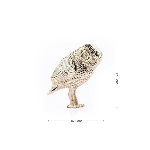 Great Lucky Owl Table Decor Figurine Statue Home Decor Styling Sculpture - Picture 5 of 6
