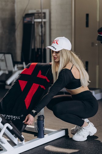 Toalla deportiva JoeMaxx ATHLETICA 100 % algodón 120 cm*50 cm marca austriaca - Imagen 6 de 22