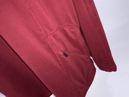 Mountain Hard Wear Pullover XL Men Red Poly Spandex 1/4 Zip YGI L2-250 - Picture 5 of 11