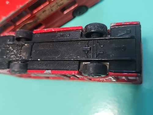 3" Lot 5 Bus Matchbox Double Decker Corgi Juniors Daimler Fleetline 1/124 Scale - Picture 19 of 24