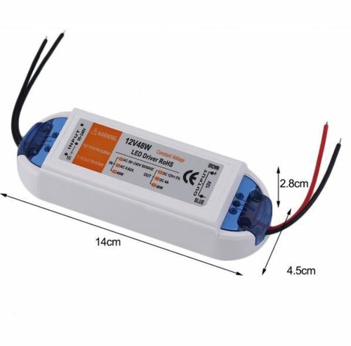 LED Driver Power Supply Transformer 240V - DC 12V for 5050 COB LED strip light - Picture 10 of 16