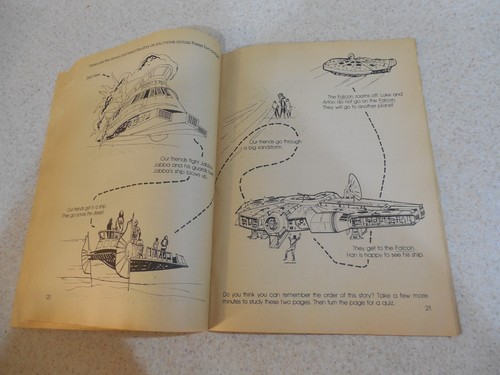 Return of the Jedi Workbook: Read and Write, Paperback R2D2 C3po Star Wars - Picture 10 of 15