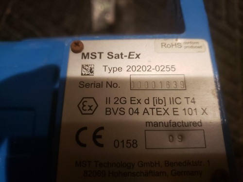 Transmisor Sat-Ex Honeywell 20202-0255 con sensor H2 - Imagen 3 de 7