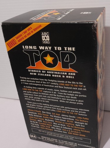 JUEGO DE CAJA LONG WAY TO THE TOP - VHS - Imagen 3 de 5