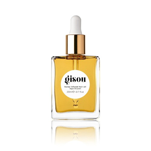 Gisou Honey Infused Hair Oil 0.7 oz Damaged Hair Fizz Split Ends - Picture 9 of 11