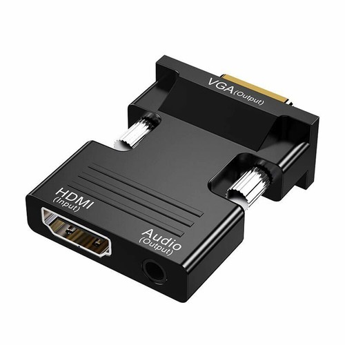 1080P HDMI Female to VGA Male Adapter with Audio Output Cable Converter Cord 1PC - Picture 16 of 19
